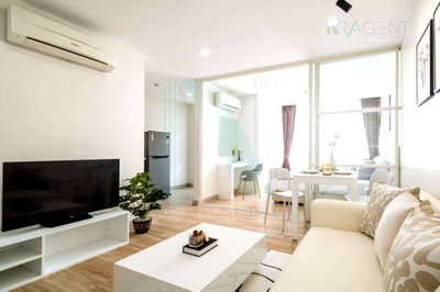 ขายคอนโด : ขายคอนโด อิลีเม้นท์ ศรีนครินทร์ อาคาร 3 ชั้น 6 1 ห้องนอน ขนาด 39 ตรม ใกล้ ตลาดรถไฟศรีนครินทร์