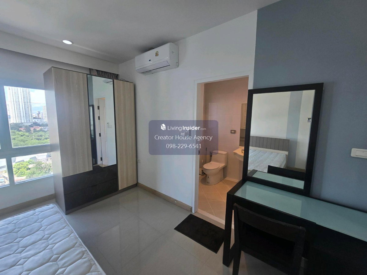 รูป รีโนเวทห้องใหม่พร้อมอยู่‼️1 นอนขนาดใหญ่ 42 ตร.ม. พร้อม Wi-Fi 📣 PG 9 Rama 9📣ใกล้ MRT,เซ็นทรัล พระราม9,ฟอร์จูน ,G tower - รูปที่ 7/13