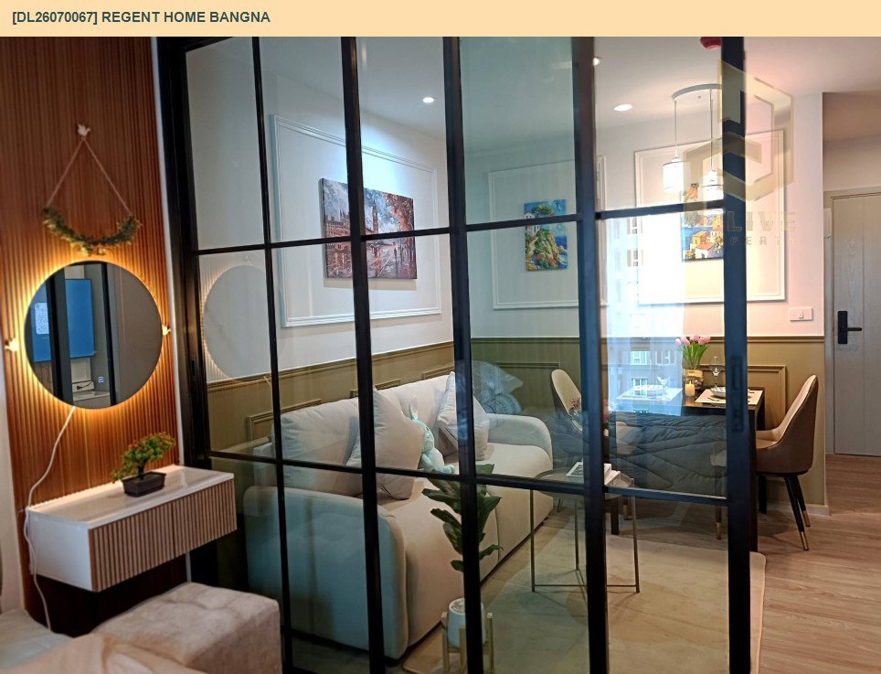 รูป DL26070067 ให้เช่าคอนโด รีเจ้นท์ โฮม บางนา (Regent home bangna) ใกล้ BTS บางนา พร้อมเข้าอยู่ โทรด่วน 0653619502 LineID @952jdxxk - รูปที่ 13/15