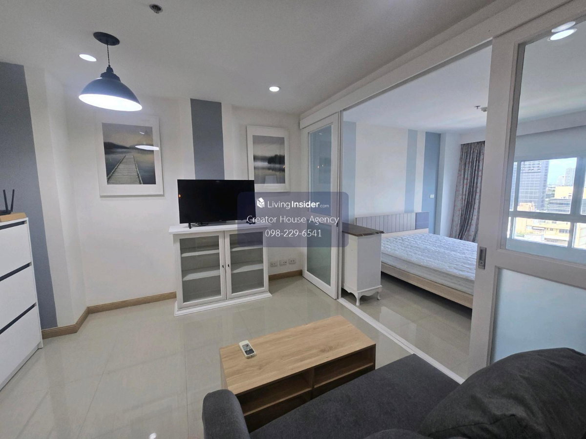 รูป รีโนเวทห้องใหม่พร้อมอยู่‼️1 นอนขนาดใหญ่ 42 ตร.ม. พร้อม Wi-Fi 📣 PG 9 Rama 9📣ใกล้ MRT,เซ็นทรัล พระราม9,ฟอร์จูน ,G tower - รูปที่ 13/13