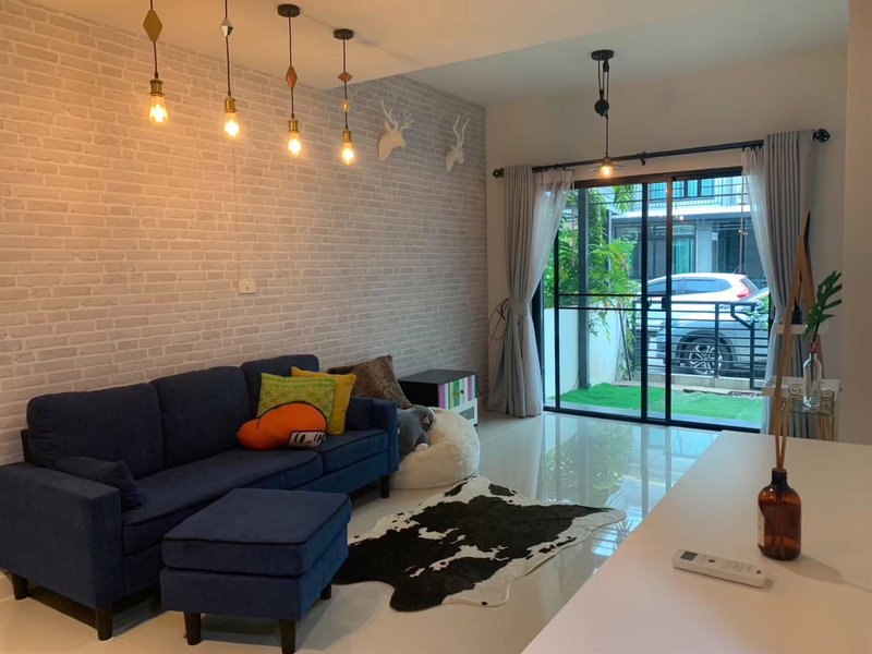 บ้านแฝดให้เช่า : เช่าบ้าน The Connect Pattanakarn 38/เดอะ คอนเนค พัฒนาการ 38 (J6907001) ID Line : @condo65
