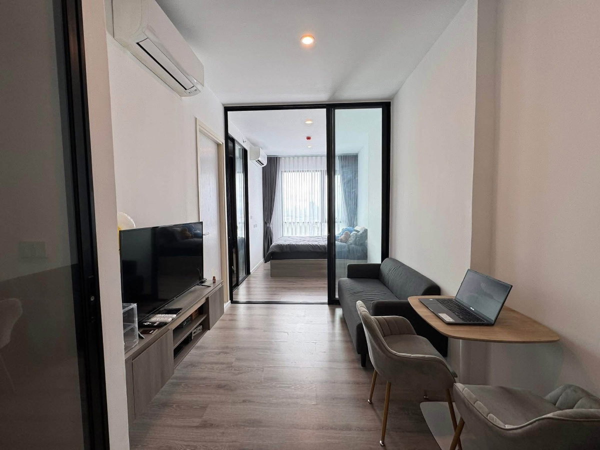 รูป Knightsbridge Sukhumvit-Thepharak 1นอน1น้ำ ชั้น 24 ขนาด 28 ตรม. เช่า 13,500บาท/เดือน Line ID : @wealth.co - รูปที่ 1/15