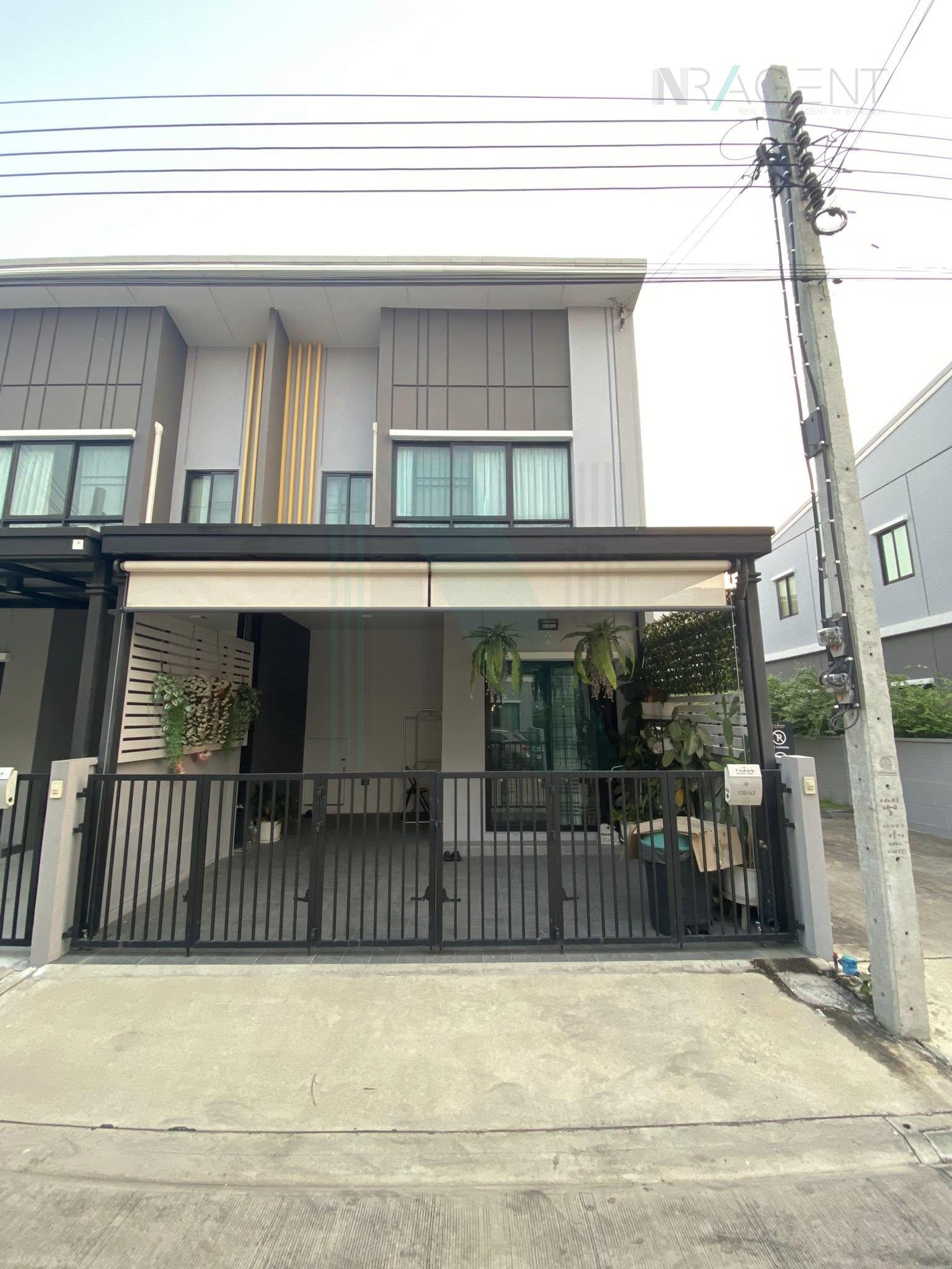 For Sell Town house THE THAMM RATCHAPHRUEK - SIRINDHORN 2-story 3 bedroom 2 bathroom