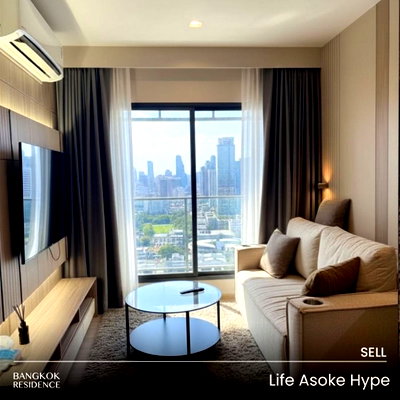 Condos for sale : 🌆 Modern Cozy Condo for Sale at Life Asoke Hype - Ready to Move In, Prime New CBD Location, Near MRT rama 9