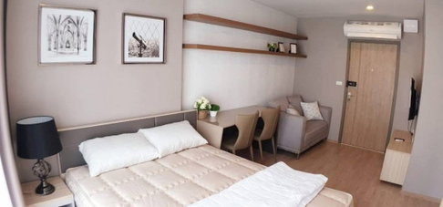 IDEO O2 Bangna 14th Floor | 1 Bedroom, 1 Bathroom | 30 sq.m. Rent: THB 13,500/month Line ID: @wealth.co