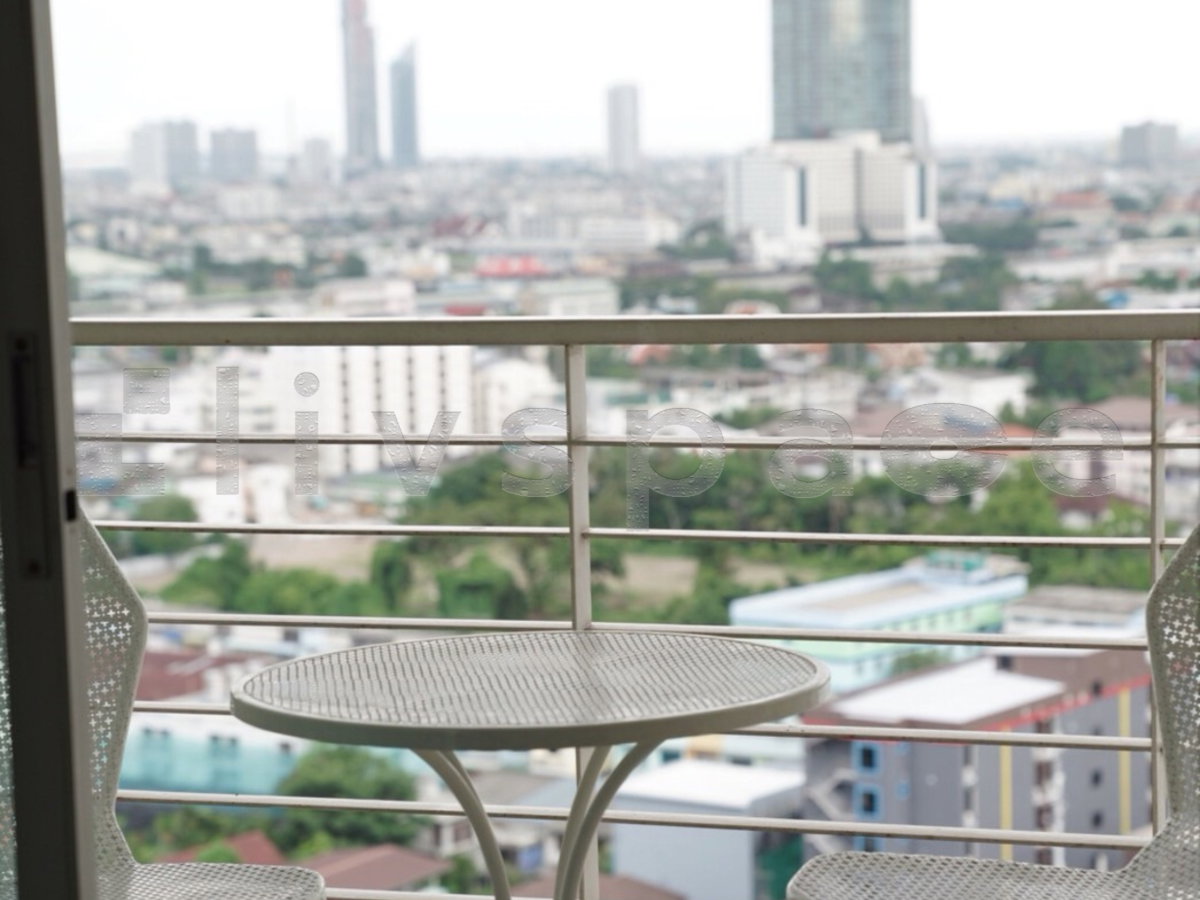 รูป ▚ LK183ツ ให้เช่า: Villa Sathorn 1BR 58.59ตร.ม. ห้องสวย 2 ระเบียง รับลมดีมาก ราคาลดพิเศษพร้อมอยู่ - รูปที่ 3/8