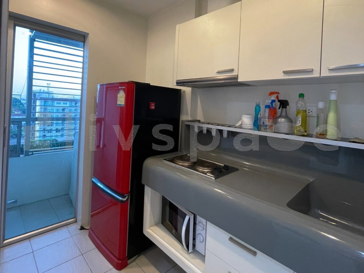 รูป ▚ LK178ツ ให้เช่า: Q House Sathorn 1BR 47ตร.ม. วิวสระว่ายน้ำ ห้องไม่ร้อน เฟอร์ครบ พร้อมอยู่ - รูปที่ 3/5