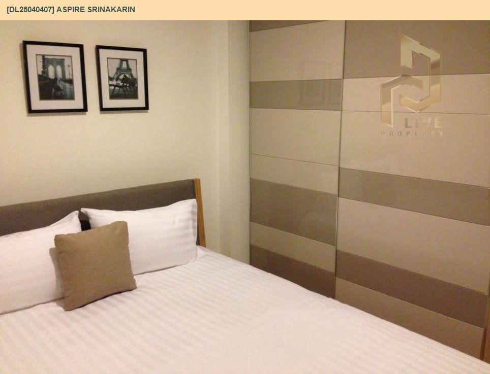 รูป DL25040407 ให้เช่าคอนโด แอสปาย ศรีนครินทร์ (Aspire Srinakarin) ใกล้ - พร้อมเข้าอยู่ โทรด่วน 0653619502 LineID @952jdxxk - รูปที่ 3/3