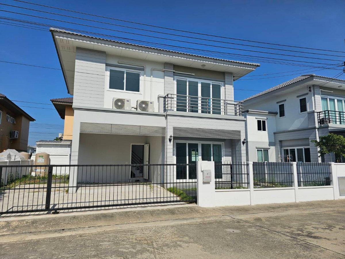 รูป ขายบ้านเดี่ยว 2 ชั้น ม.คุณาลัย พรีม บางบัวทอง ทำเลดี เดินทางสะดวก ใกล้ รร.สารสาสน์วิเทศไทรน้อย - รูปที่ 2/15