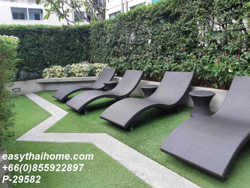 รูป P-29582 | ปล่อยเช่า ศุภาลัย ซิตี้ รีสอร์ท สถานีรถไฟฟ้าแบริ่ง สุขุมวิท 105🔥✨ คอนโด 1 ห้องนอน วิวสระว่ายน้ำ เฟอร์ครบ ใกล้ BTS แบริ่ง พร้อมเข้าอยู่! - รูปที่ 7/9