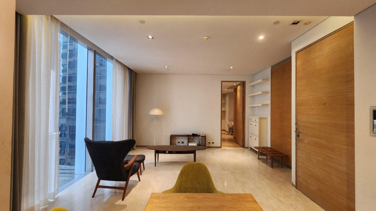รูป Saladaeng Residences | ห้องกว้างมากหนึ่งนอนไซต์ใหญ่ ตกแต่ง สวยเรียบๆ โล่งๆ เหมาะกับคนมีของเยอะ - รูปที่ 4/11