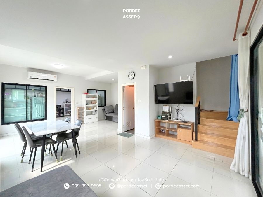 รูป ทาวน์โฮม 2 ชั้น เอสเกต ทาวน์ ราชพฤกษ์-345 (หลังริม 34.4 ตร.ว. หน้ากว้าง 7.5 ม.) ซอยวัดลำโพ บางบัวทอง นนทบุรี : S Gate Town Ratchaphruek-345 - รูปที่ 4/23