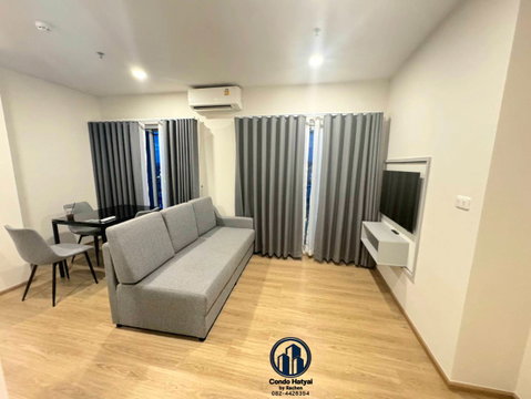 ให้เช่า Condo Escent Hatyai ขนาด 56 ตร.ม. 2 ห้องนอน ชั้น 14 เช่า 22,000/เดือน พร้อมอยู่