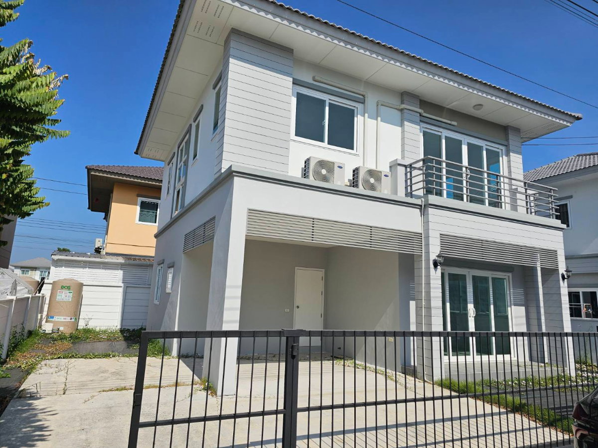 รูป ขายบ้านเดี่ยว 2 ชั้น ม.คุณาลัย พรีม บางบัวทอง ทำเลดี เดินทางสะดวก ใกล้ รร.สารสาสน์วิเทศไทรน้อย - รูปที่ 1/15