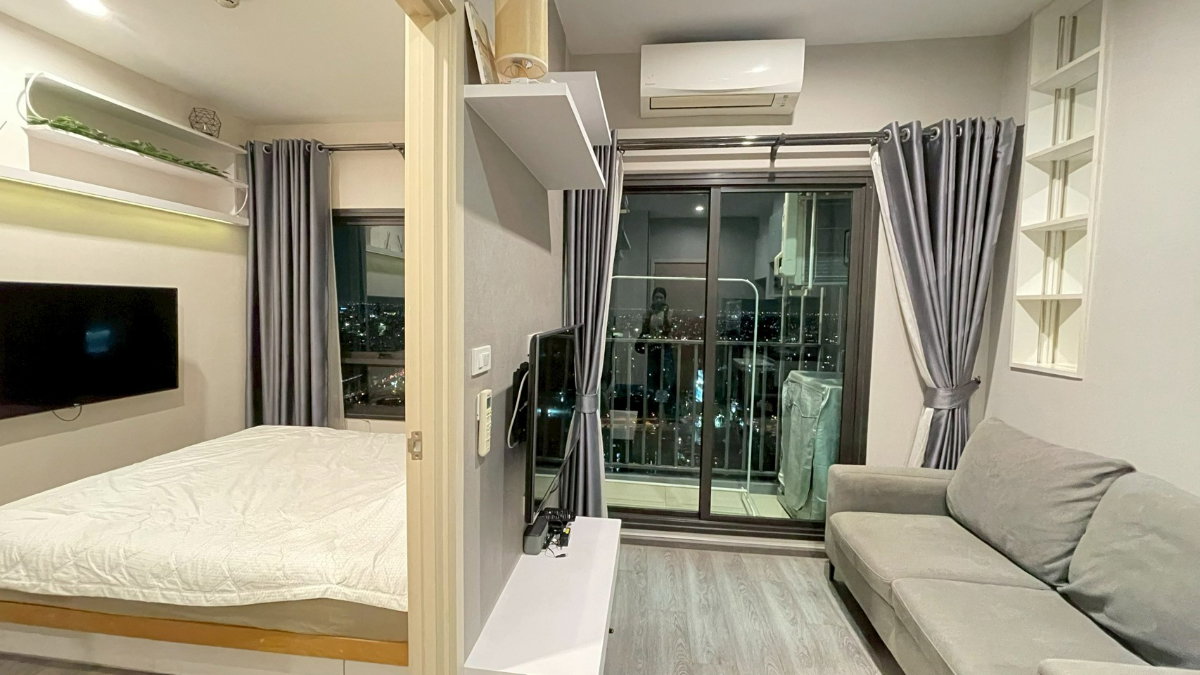 รูป 🛋️💗 ห้องสวย พร้อมเข้าอยู่ เครื่องใช้ไฟฟ้าครบ💗🛋️ Rich Park @Triple Station  🔥🔥ID : @471ovhib 📲 - รูปที่ 11/19