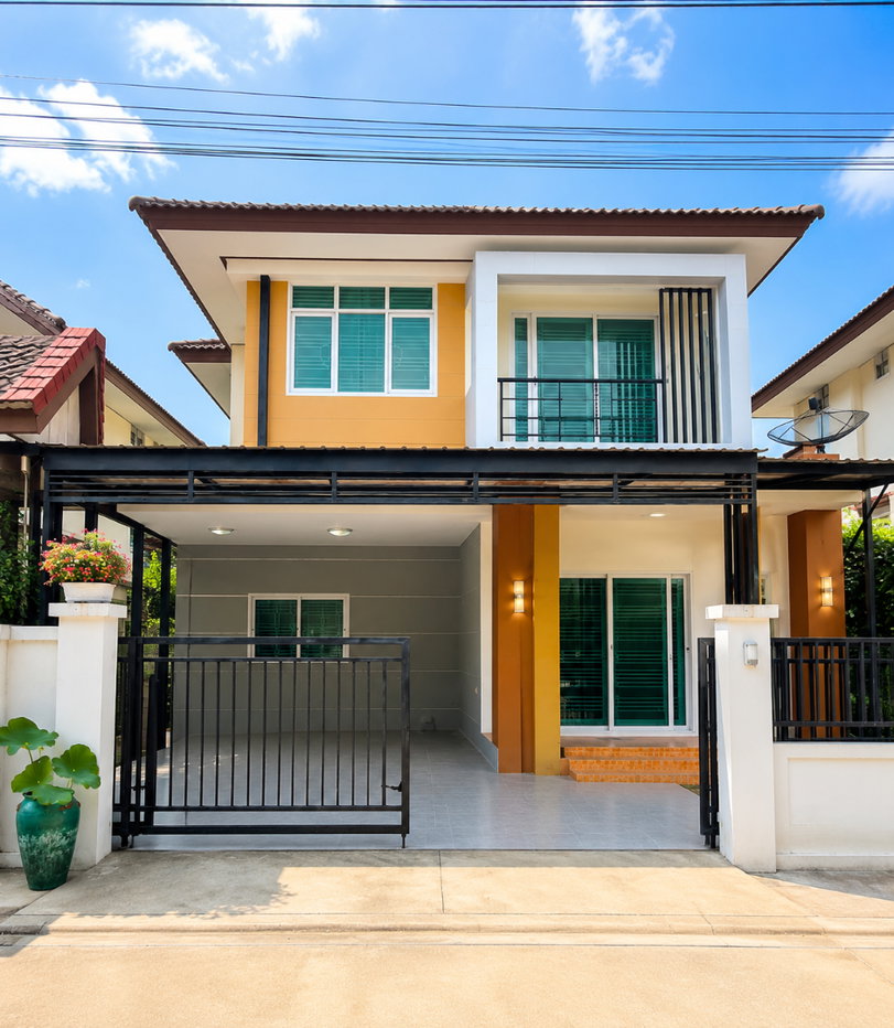 รูป ให้เช่าบ้านเดี่ยว ม.ธาดาทาวน์ ออร่า หนองค้อ ศรีราชา เลี้ยงสัตว์ได้ - รูปที่ 1/15