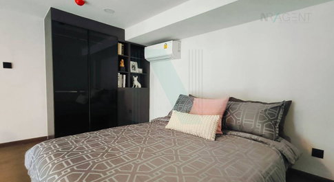 📌 For Rent Condo PARK ORIGIN CHULA - SAMYAN Building 1, Floor 27,Duplex, Room size 24.00 sqm