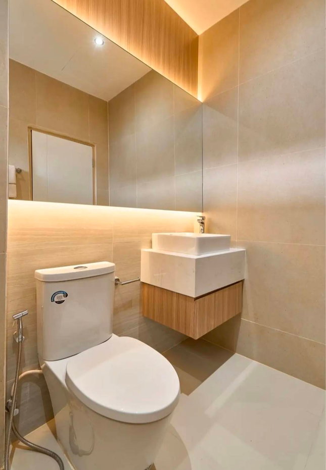 รูป ขายบ้านสร้างใหม่ Contemporary Modern Style ตกแต่งครบ ในหมุ่บ้านพราว บาย ขวัญเวียง หางดง เชียงใหม่ (H511) T.0946511456 - รูปที่ 12/14