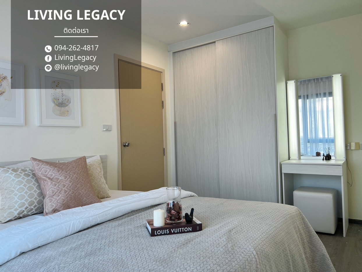 รูป LX5QV3W1 เช่าด่วน คอนโด Rich Park @ Triple Station 30 ตร.ม. | ชั้น 33 | 1 ห้องนอน | 1 ห้องน้ำ 16,000 บาท/เดือน line id : @livinglegacy - รูปที่ 8/15