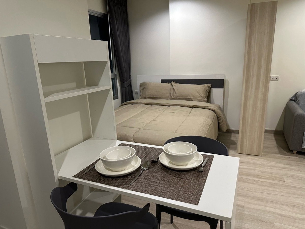 picture 🔥 Lumpini Park Phetkasem 98, High floor unit, 17th floor, only 7,500 THB ✨ Studio 23 sq.m., Building D, near MRT, ready to move in 🏙️ - 2/11