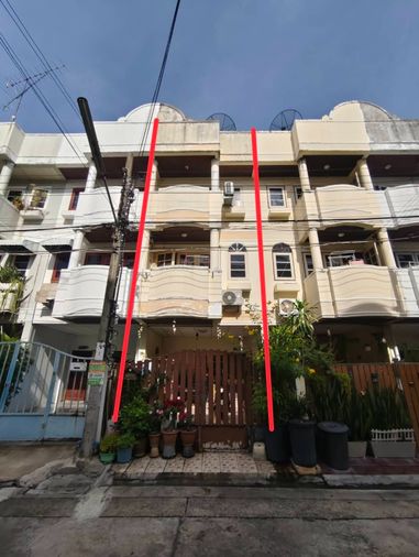 4-bed townhouse for sale, 18 sq wah, Thung Khru