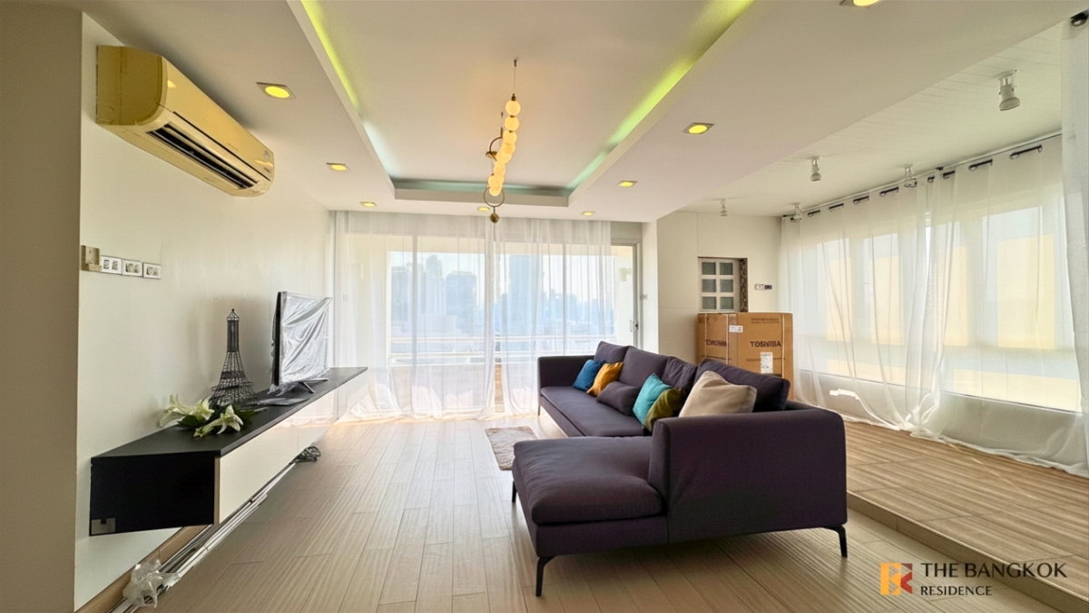 รูป เช่าคอนโด ⭐ Srivara Mansion  3นอน 150ตร.ม.65k 🔥 แรร์ ห้องใหญ่ ราคาดี ใกล้ MRT ศูนย์วัฒนธรรมฯ  - รูปที่ 3/8