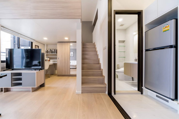รูป 🛋️🏬 ให้เช่า Chewathai Residence Asoke - 35 ตร.ม. Duplex ห้องสวย ใกล้ MRT พระราม 9 - รูปที่ 7/21