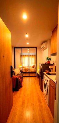 คอนโดให้เช่า : Life Rama 4-Asoke ห้องสวยฟังก์ชันเป๊ะ และ พร้อมมุมนั่งเล่นพักผ่อนสบายๆ แต่งครบ