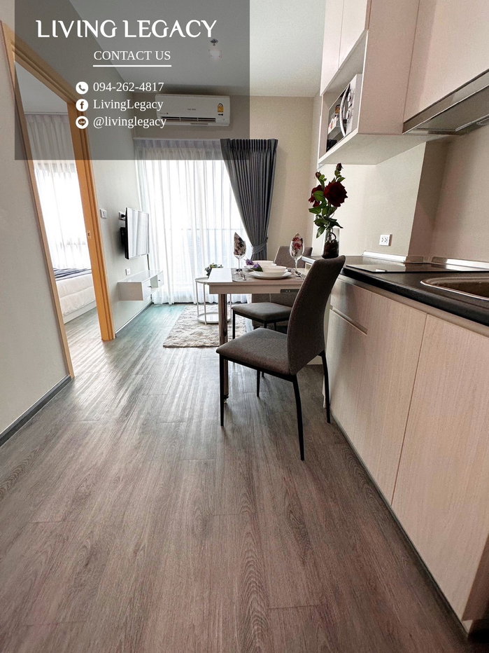 รูป LVF5DXRE เช่าด่วน คอนโด Rich Park @ Triple Station 29 ตร.ม. | ชั้น 37 | 1 ห้องนอน | 1 ห้องน้ำ 16,000 บาท/เดือน line id : @livinglegacy - รูปที่ 8/13