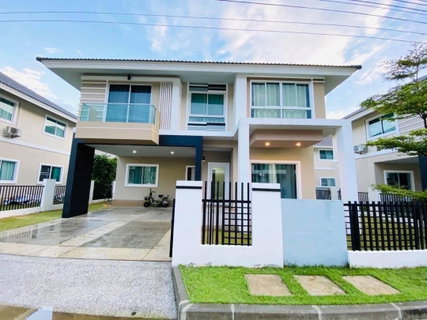 รูปภาพ ให้เช่าบ้านเดี่ยว 2 ชั้น ในโครงการบ้านกาญจน์กนก 12 เฟส 2 สารภี-เชียงใหม่ ใกล้โรงพยาบาลกรุงเทพ (R1293) T.0946511456
