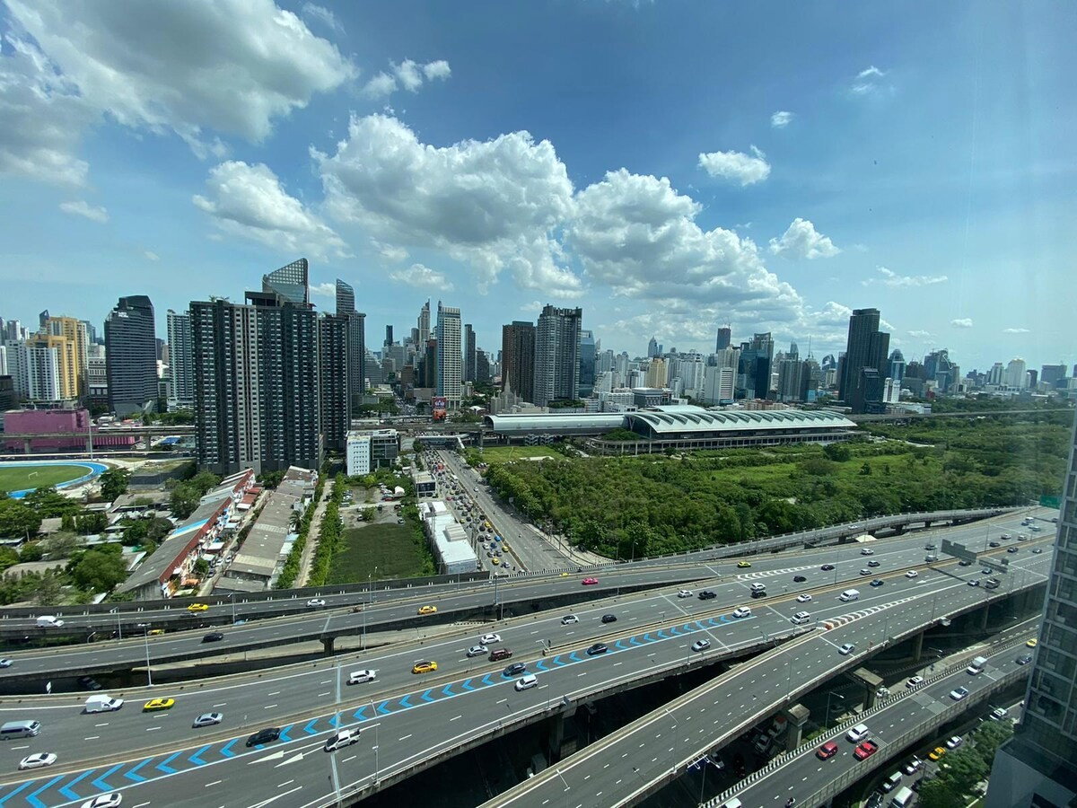 รูป Rhythm Asoke 2 1BR ชั้น 25 ใกล้ MRT 350 ม. ดีลลงทุนพระราม 9 - U6495537 - รูปที่ 5/11
