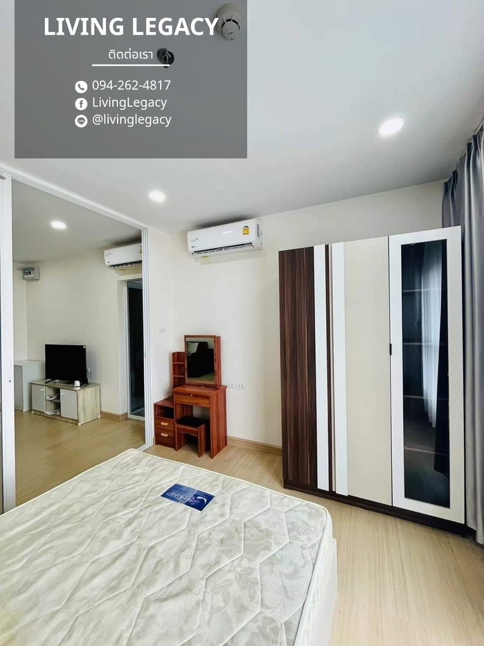 รูป SJJBW9 เช่าด่วน คอนโด Supalai Veranda Ramkhamhaeng 8 ตร.ม. | ชั้น 30 | 1 ห้องนอน | 1 ห้องน้ำ 15,000 บาท/เดือน line id : @livinglegacy - รูปที่ 8/8