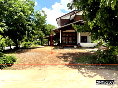 บ้านเดี่ยว กาฬสินธุ์ : บ้านเดี่ยว 180 ตร.วา ห้วยเม็ก กาฬสินธุ์ 918,000