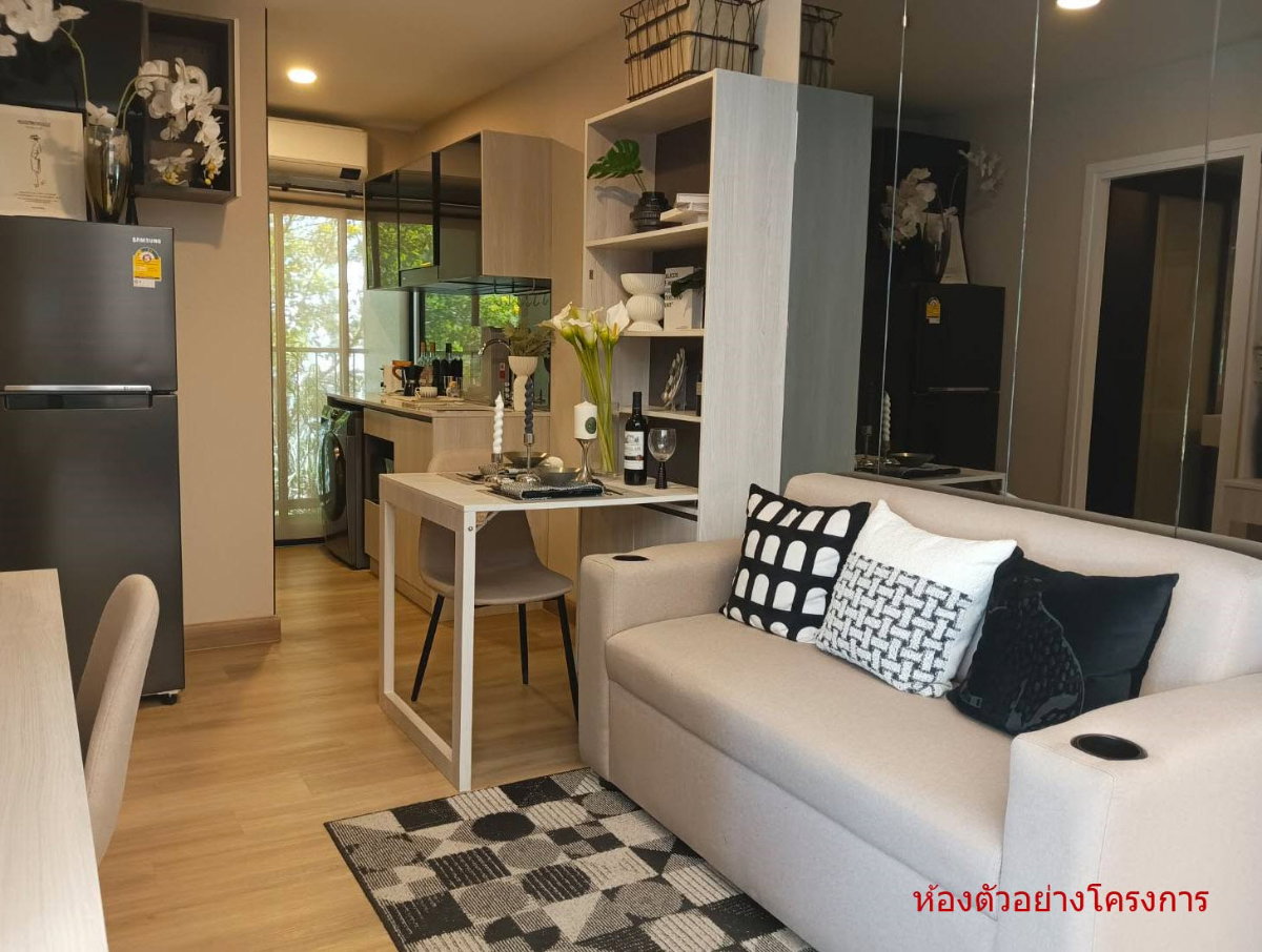 รูป SP103📍ให้เช่า (For Rent)The Indeed Condo Park Amata อมตะ ชลบุรี Tel: 064-242-6068,099-690-3486  - รูปที่ 5/6