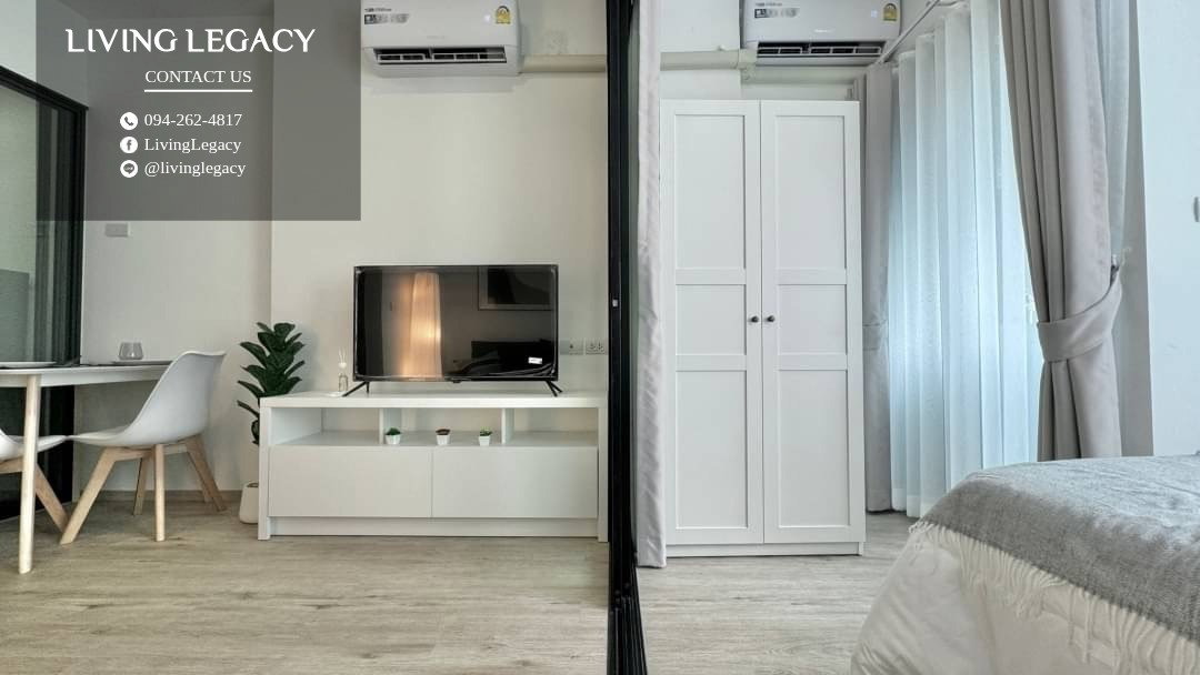 รูป LSJNJ281 เช่าด่วน คอนโด The Rich Rama 9 - Srinakarin 27 ตร.ม. | ชั้น 12 | 1 ห้องนอน | 1 ห้องน้ำ 16,000 บาท/เดือน line id : @livinglegacy - รูปที่ 7/9