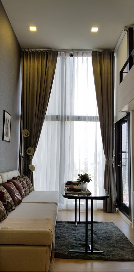 รูป 🛋️🏬 ให้เช่า Chewathai Residence Asoke - 35 ตร.ม. Duplex ห้องสวย ใกล้ MRT พระราม 9 - รูปที่ 5/21