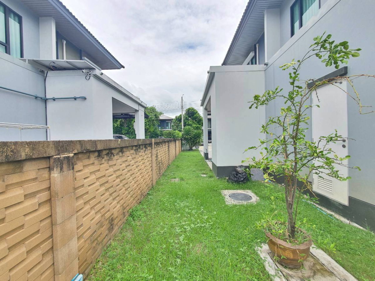 รูป ขายบ้านเดี่ยว ฮาบิเทีย ยาร์ด รามอินทรา (Habitia Yard) หลังมุม สวนกว้าง 110.3 ตร.ว. ใกล้รร.สาธิตพัฒนา และแฟชั่นไอส์แลนด์ - รูปที่ 3/12