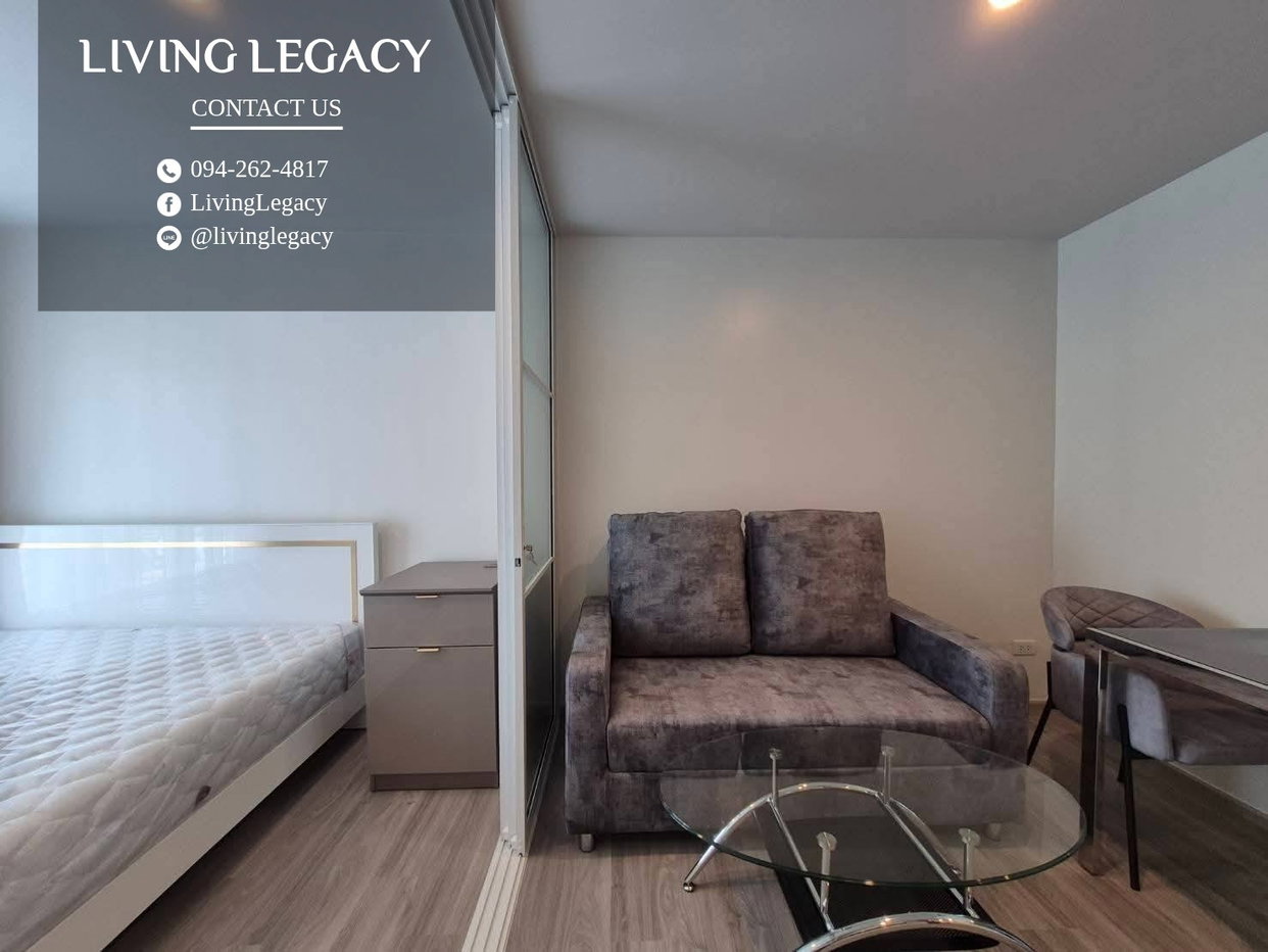 รูป T792A5 เช่าด่วน คอนโด Regent Home Bangna 28 ตร.ม. | ชั้น 17 | 1 ห้องนอน | 1 ห้องน้ำ 10,000 บาท/เดือน line id : @livinglegacy - รูปที่ 3/5