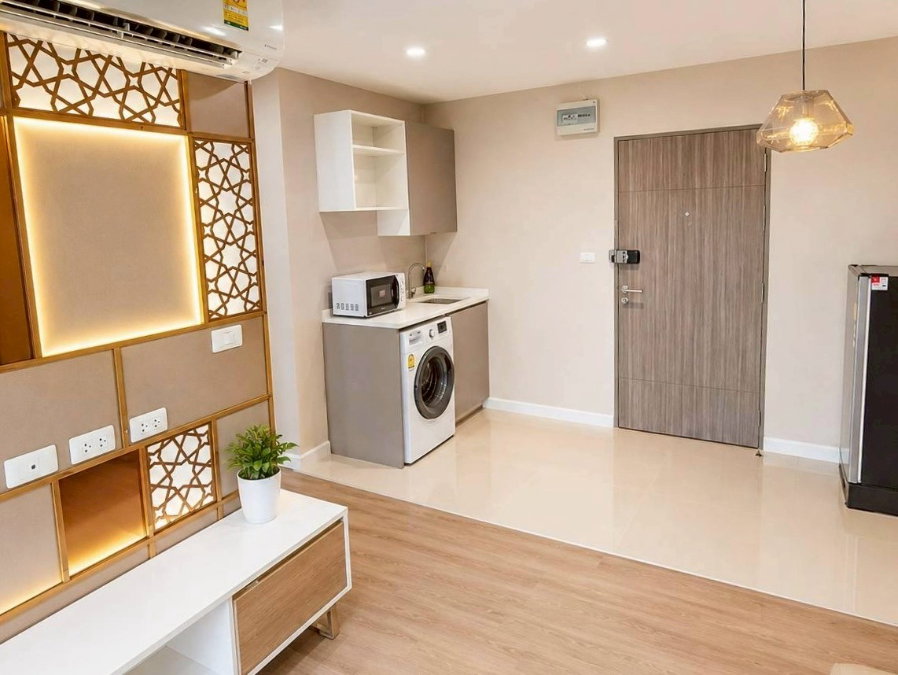 รูป 🏡 Metro Luxe Ratchada 2 ห้องนอน ห้องกว้างพร้อมอยู่ ✨ ใกล้ MRT ห้วยขวาง 🚆 เหมาะอยู่คู่ ครอบครัว หรือแชร์กับเพื่อน 💖 20K - รูปที่ 2/7