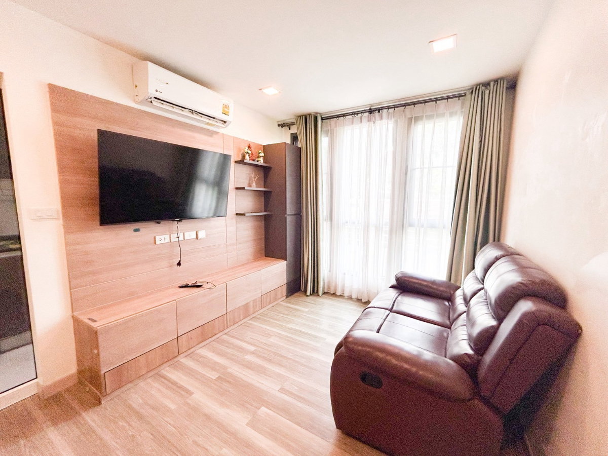 รูป 🌳🏢ใกล้ บีทีเอส ปุณณวิถีและบีทีเอสอุดมสุข วิวสระ   □■ Moniiq Sukhumvit 64  2BR 1BH 47 sq m Fully furnished closed Plan Kitchen for  Rental■□ - รูปที่ 9/20