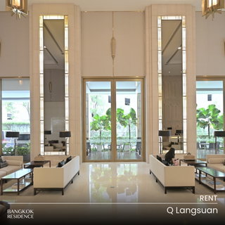 รูปภาพ Rental Condo 🌃 Q Langsuan, 2BR 106.31 sq.m. 75K 🛋️ Beautiful unit, great price, near BTS Chitlom 