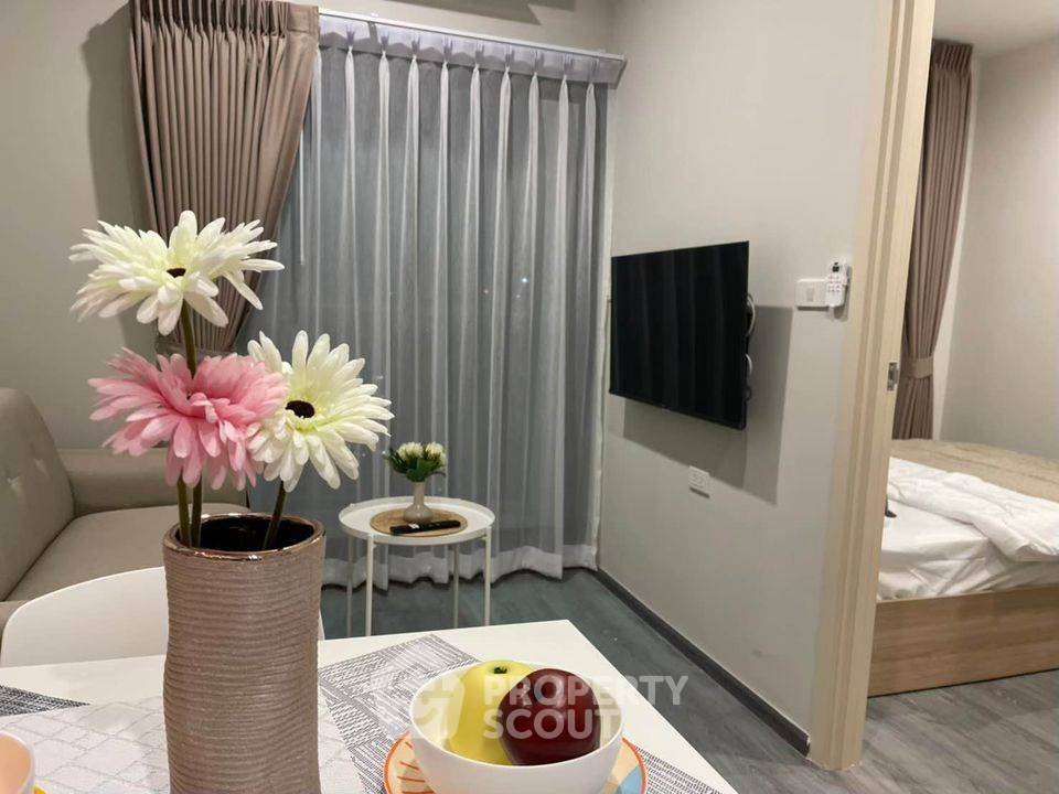 รูป คอนโด 1 ห้องนอน ชั้นสูง 37 ห้อง 28 ตร.ม. ริชพาร์ค @ ไทรเปิล สเตชั่น ใกล้ ARL หัวหมาก 300 ม. (ID 1407384) - รูปที่ 1/8