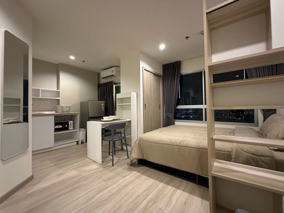 picture 🔥 Lumpini Park Phetkasem 98, High floor unit, 17th floor, only 7,500 THB ✨ Studio 23 sq.m., Building D, near MRT, ready to move in 🏙️ - 8/11
