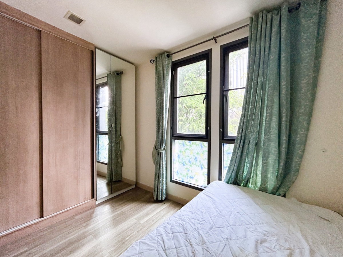 รูป 🌳🏢ใกล้ บีทีเอส ปุณณวิถีและบีทีเอสอุดมสุข วิวสระ   □■ Moniiq Sukhumvit 64  2BR 1BH 47 sq m Fully furnished closed Plan Kitchen for  Rental■□ - รูปที่ 19/20
