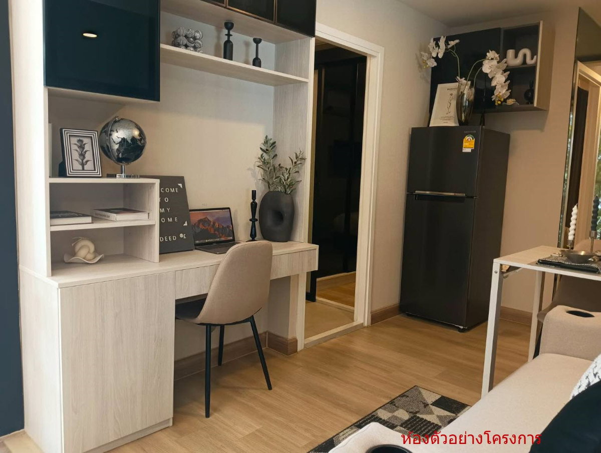 รูป SP103📍ให้เช่า (For Rent)The Indeed Condo Park Amata อมตะ ชลบุรี Tel: 064-242-6068,099-690-3486  - รูปที่ 4/6