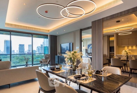 รูปภาพ 87 Sqm 1-BR Condo On 15th Floor, Sindhorn Tonson, BTS Ratchadamri (ID 3054050)