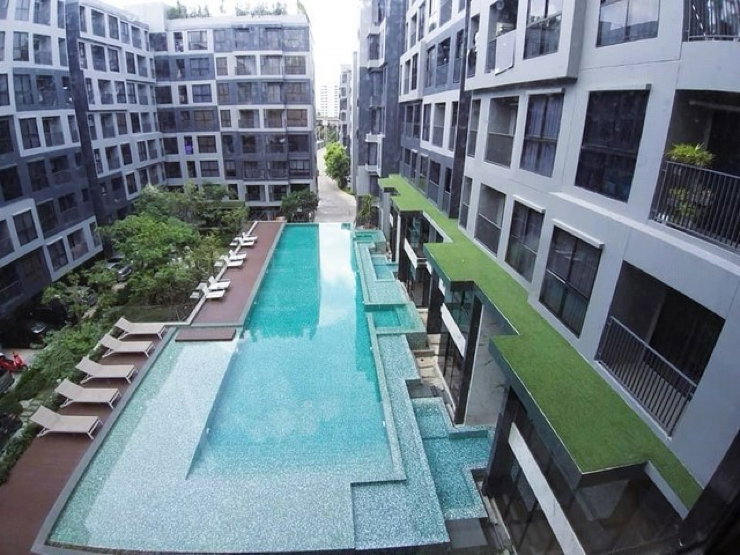 รูป ห้องเช่าRise Rama9: 1 ห้องนอน | 1 ห้องนั่งเล่น | 1 ห้องครัว | 1 ห้องน้ำ | ระเบียง - รูปที่ 14/15