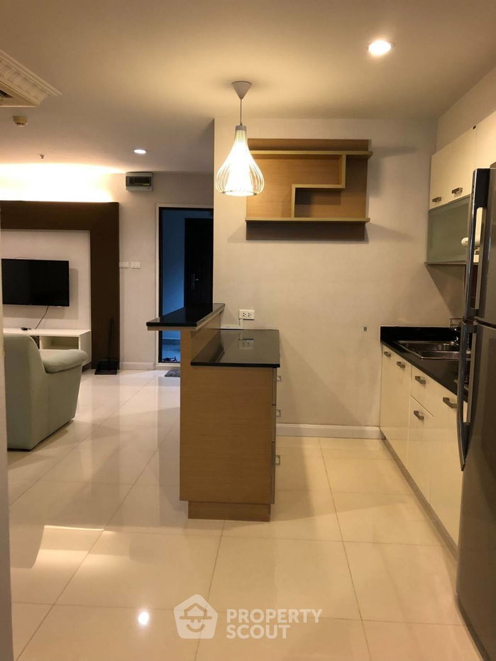 picture 1-BR 54 Sqm Sukhumvit Living Town, 300m to MRT Phetchaburi (ID 711749) - 3/8