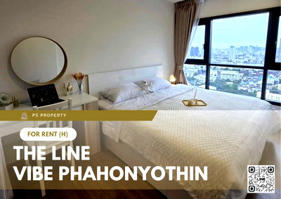 คอนโดให้เช่า : ให้เช่า ✨ THE LINE VIBE Phahonyothin ✨ เฟอร์นิเจอร์ และ เครื่องใช้ไฟฟ้าครบ ใกล้ BTS ห้าแยกลาดพร้าว