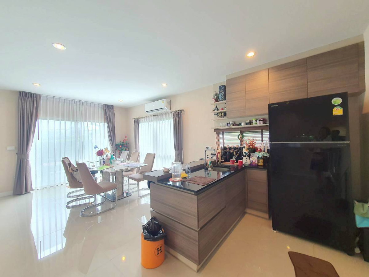 รูป ขายบ้านเดี่ยว ฮาบิเทีย ยาร์ด รามอินทรา (Habitia Yard) หลังมุม สวนกว้าง 110.3 ตร.ว. ใกล้รร.สาธิตพัฒนา และแฟชั่นไอส์แลนด์ - รูปที่ 7/12